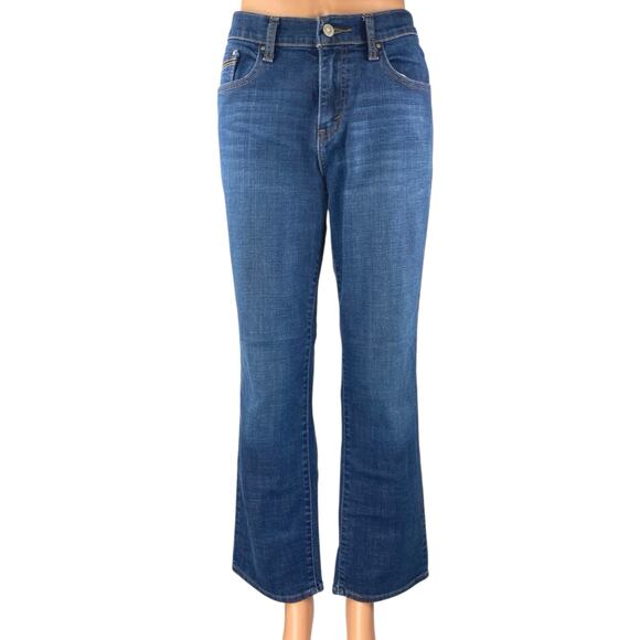 Levi's 505 Straight Leg Women's Blue Flared Bootcut Denim Jeans Pants Size 30 - Picture 1 of 6